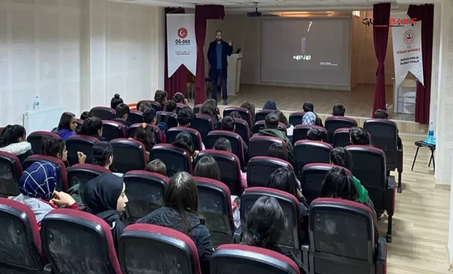Gaziantep'te öğrenciler bağımlılık konusunda bilgilendirildi