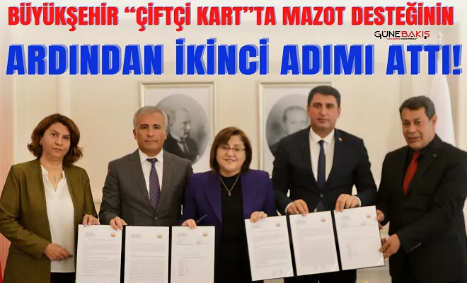 Büyükşehir “Çiftçi Kart”ta mazot desteğinin ardından ikinci adımı attı! 