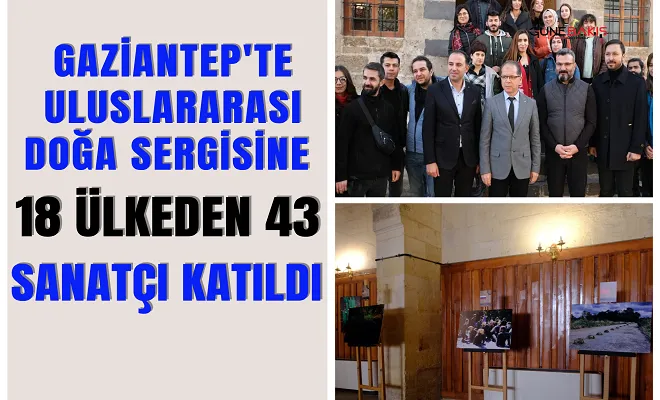 Gaziantep'te doğa sergisine 43 sanatçı katıldı