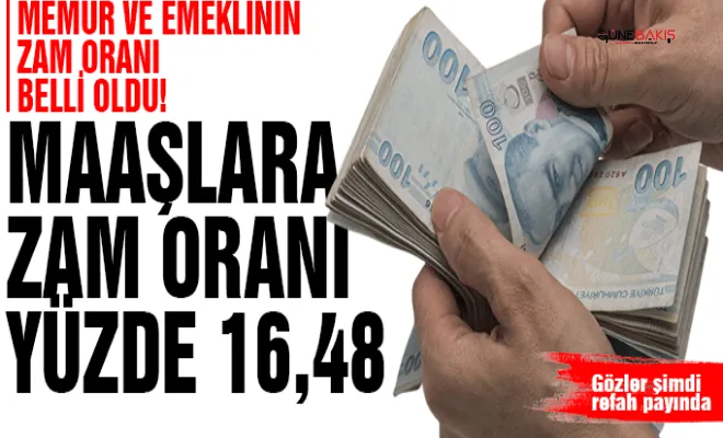 Memur ve emeklinin zam oranı belli oldu!