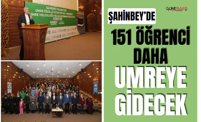 Şahinbey’de 151 öğrenci daha umreye gidecek