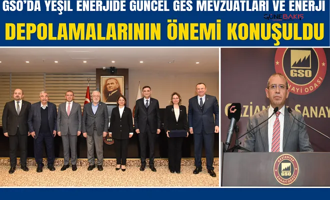 GSO’da yeşil enerjide güncel Ges mevzuatları ve enerji depolamalarının önemi konuşuldu