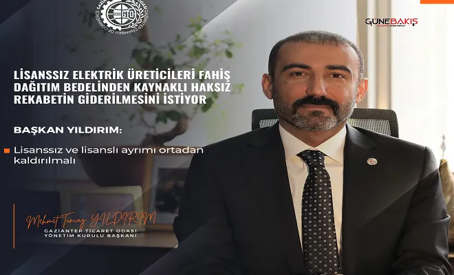  Yıldırım: Lisanssız ve lisanslı elektrik üreticileri ayrımı ortadan kaldırılmalı