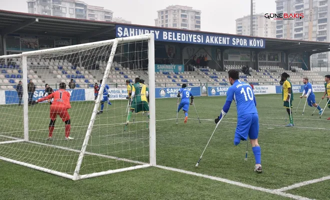 Şahinbey Ampute’den yürekleri ısıtan skor 10-2