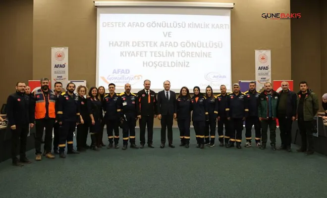 Gaziantep’te yeni ‘Destek AFAD Gönüllüleri’ sahaya indi 