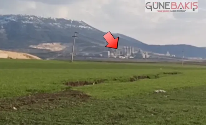 Derin yarıklar endişeye neden oldu