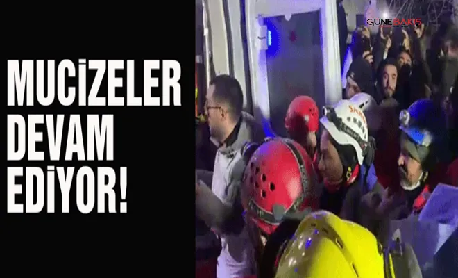 Mucizeler devam ediyor, Tam 170 saat...