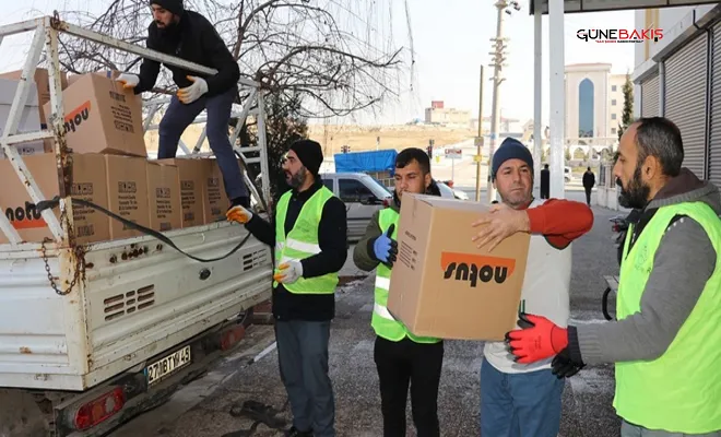 Gaziantep Umut Kervanı depremzedelerin yaralarını sarmak için gece-gündüz çalışıyor