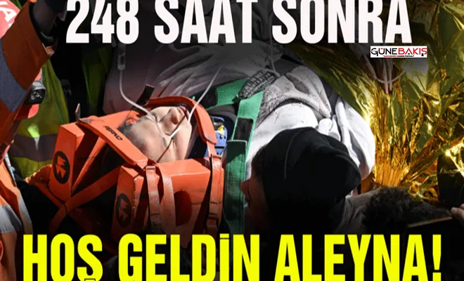 Umutlar hala diri; 248 saat sonra bir mucize daha!