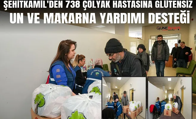 Şehitkamil'den 738 çölyak hastasına glütensiz un ve makarna yardımı desteği