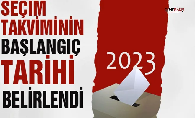Seçim takviminin başlangıç tarihi belirlendi!