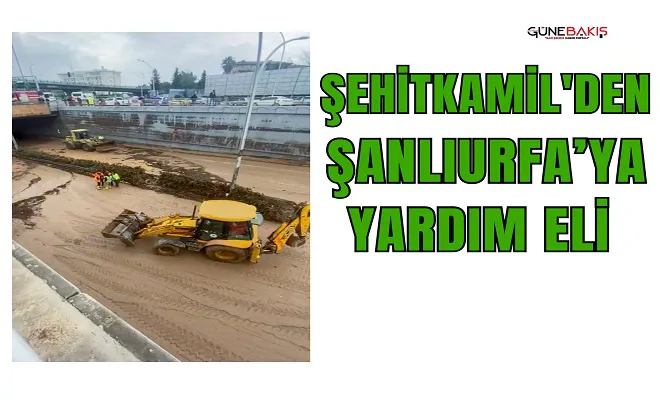 Şehitkamil'den Şanlıurfa’ya yardım eli