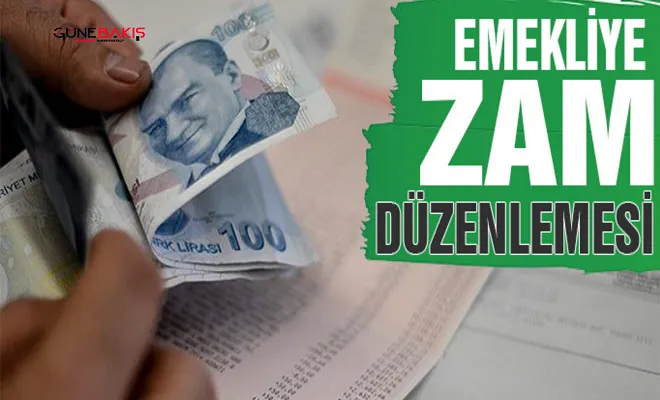Emekliye zam düzenlemesi TBMM'de