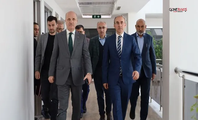 YÖK Başkanı Özvar'dan GİBTÜ Rektörüne ziyaret