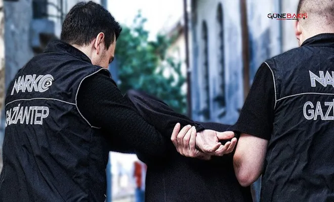 Gaziantep'te uyuşturucu operasyonu: 8 gözaltı