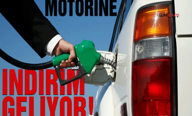 Motorine indirim geliyor