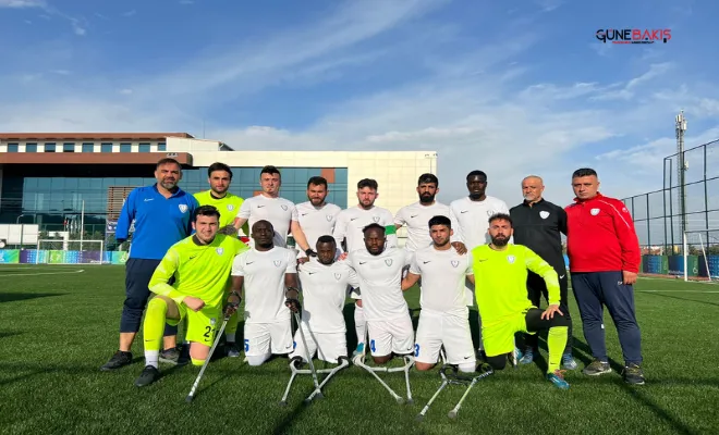 Şahinbey Ampute galibiyet serisini sürdürüyor 3-1