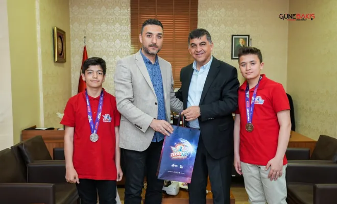 Teknofest 2.’incileri, Başkan Fadıloğlu’nu ziyaret ettiler