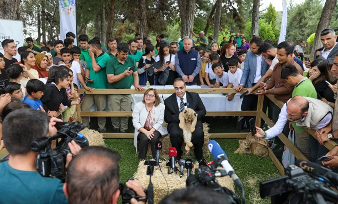Cumhurbaşkanı Erdoğan’a hediye edilen aslanların dördüz yavrusu oldu