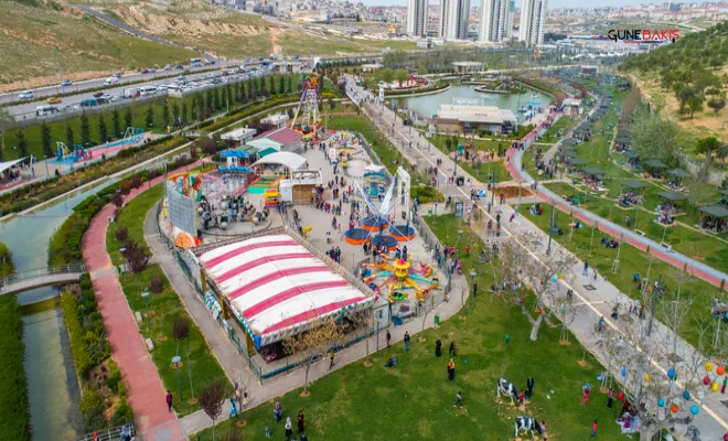 Şahinbey Belediyesi 655 parkıyla yaza hazır