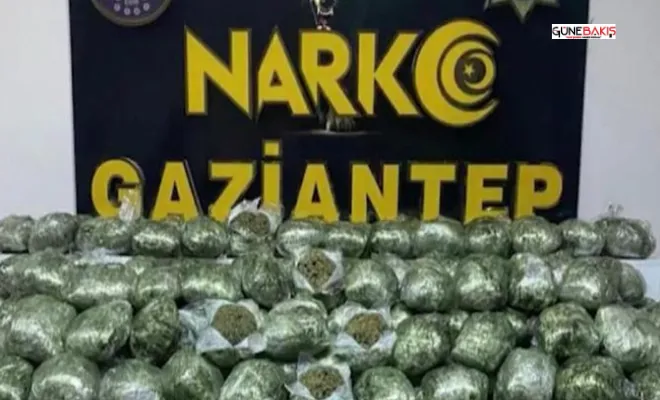 Gaziantep'te uyuşturucu operasyonu: 4 gözaltı