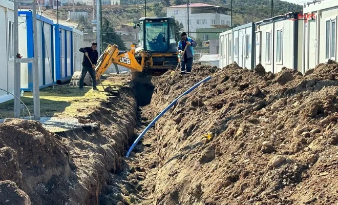 GASKİ, Depremden etkilenen ilçelerde altyapı sorunlarını çözdü 