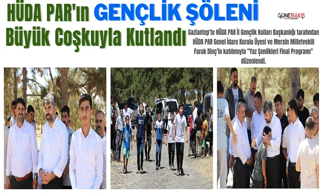 HÜDA PAR'ın 'Gençlik Şöleni' büyük coşkuyla kutlandı
