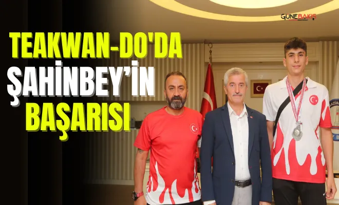 Teakwan-do’da Şahinbey’in başarısı