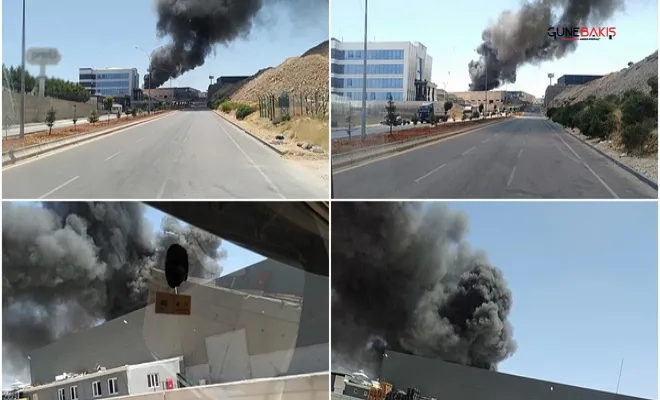 Gaziantep'te sağlık ürünleri fabrikasında ikinci yangın