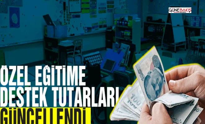 Özel eğitim desteği tutarları belli oldu