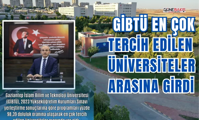 GİBTÜ en çok tercih edilen üniversiteler arasına girdi 