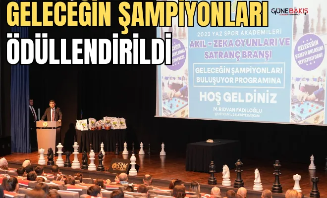 Geleceğin Şampiyonları ödüllendirildi