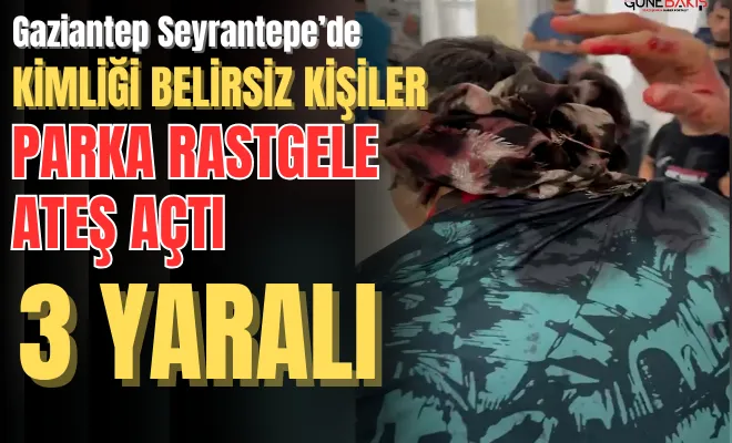 Seyrantepe’de kimliği belirsiz kişiler parka rastgele ateş açtı: 3 yaralı