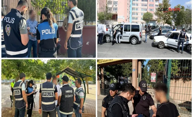 Gaziantep'te okul çevrelerinde denetim yapıldı