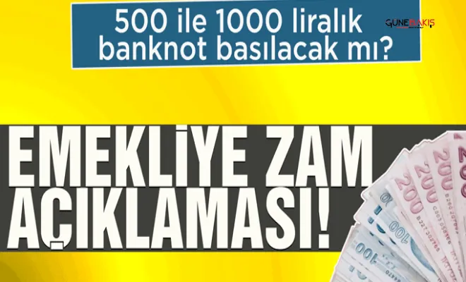 500 ile 1000 liralık banknot basılacak mı?