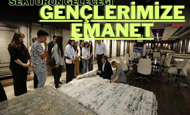 GAHİB Başkanı Zeynal Abidin Kaplan: Makine halı sektörünün geleceği gençlerimize emanet