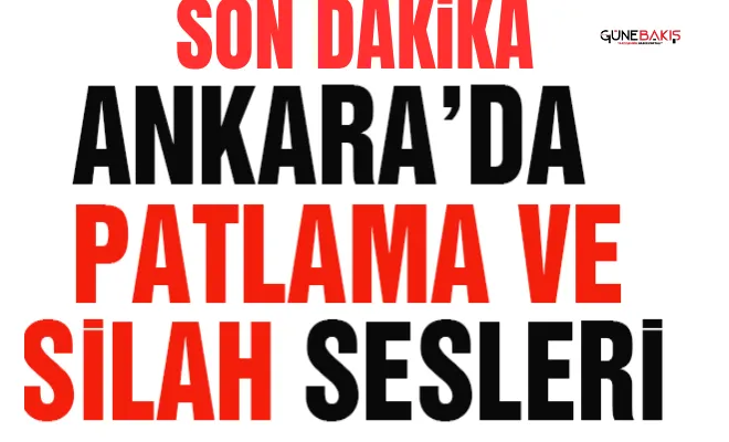Ankara'da bombalı saldırı! Bakan Yerlikaya'dan açıklama!