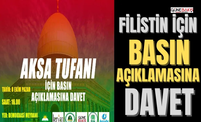 Basın açıklamasına davet