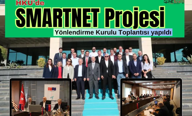 HKÜ, SMARTNET Projesi Yönlendirme Kurulu Toplantısına ev sahipliği yaptı