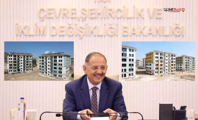 BAKAN MEHMET ÖZHASEKİ: Gaziantep’te 59 bin 522 bağımsız bölüm yapıyoruz