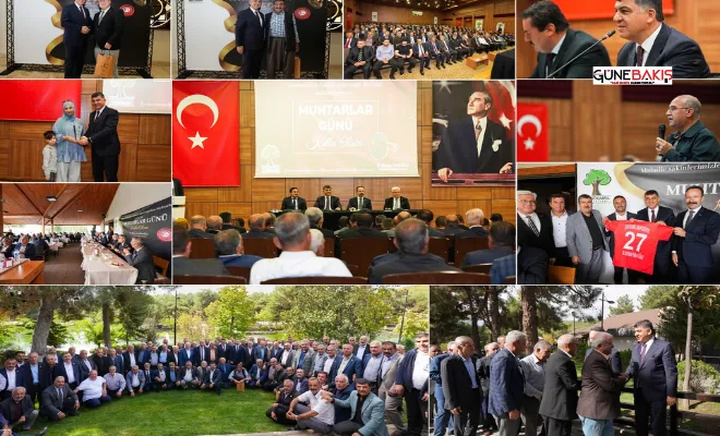 Fadıloğlu ile Yamlı, muhtarlar ile bir araya geldi 