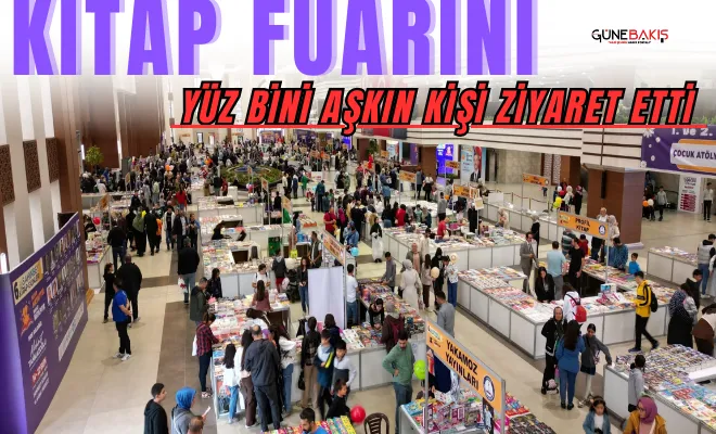 Şahinbey Belediyesi’nin kitap fuarını yüz bini aşkın kişi ziyaret etti 