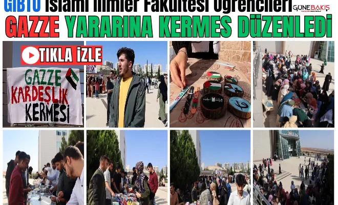 GİBTÜ İslami İlimler Fakültesi Öğrencileri Gazze yararına kermes düzenledi