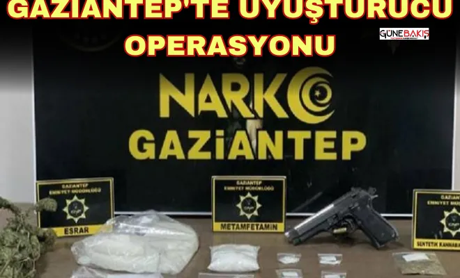 Gaziantep'te uyuşturucu operasyonu: 14 şüpheli gözaltına alındı
