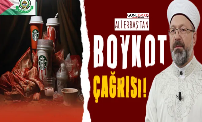  Erbaş'tan boykot çağrısı!