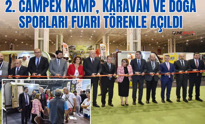 2. Campex Kamp, Karavan ve Doğa Sporları Fuarı ziyaretçilerini bekliyor