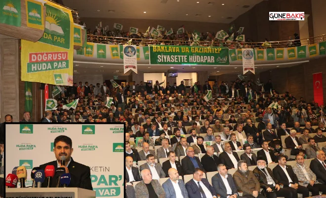 HÜDA PAR Gaziantep İl Başkanı Göçer, ikinci kez güven tazeledi