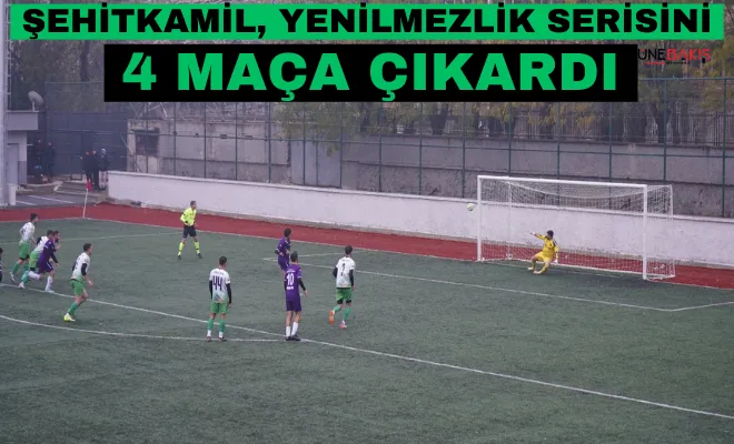 Şehitkamil, yenilmezlik serisini 4 maça çıkardı