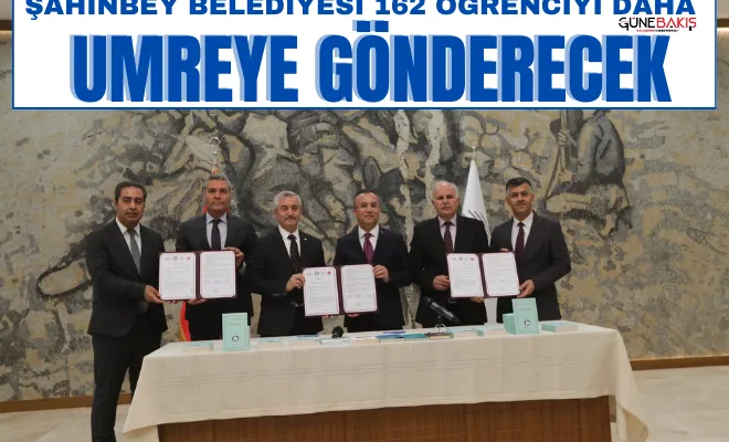 Şahinbey Belediyesi 162 öğrenciyi daha umreye gönderecek 