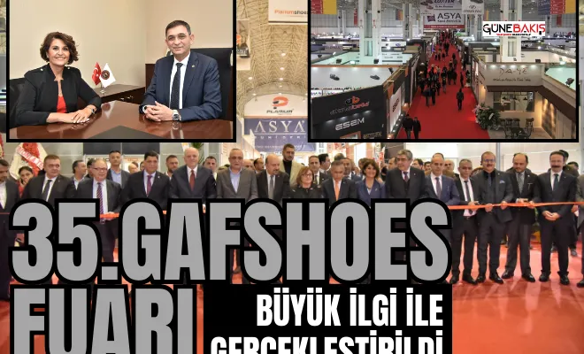 35.Gafshoes Fuarı büyük ilgi ile gerçekleştirildi